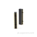 Conector de cabeçalho fêmea de passo de 2,0 mm 28P